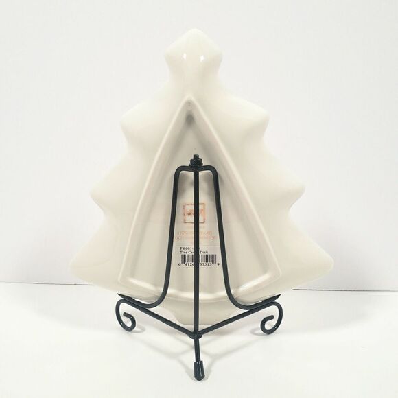 Mikasa Holiday Elegance Christmas Tree Candy Dish Holly Berries FKOO I-203 - Picture 6 of 10